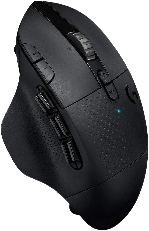 Best mouse for MMO games Logitech G604 LIGHTSPEED wireless MMO gaming mouse with multiple programmable buttons for small hands