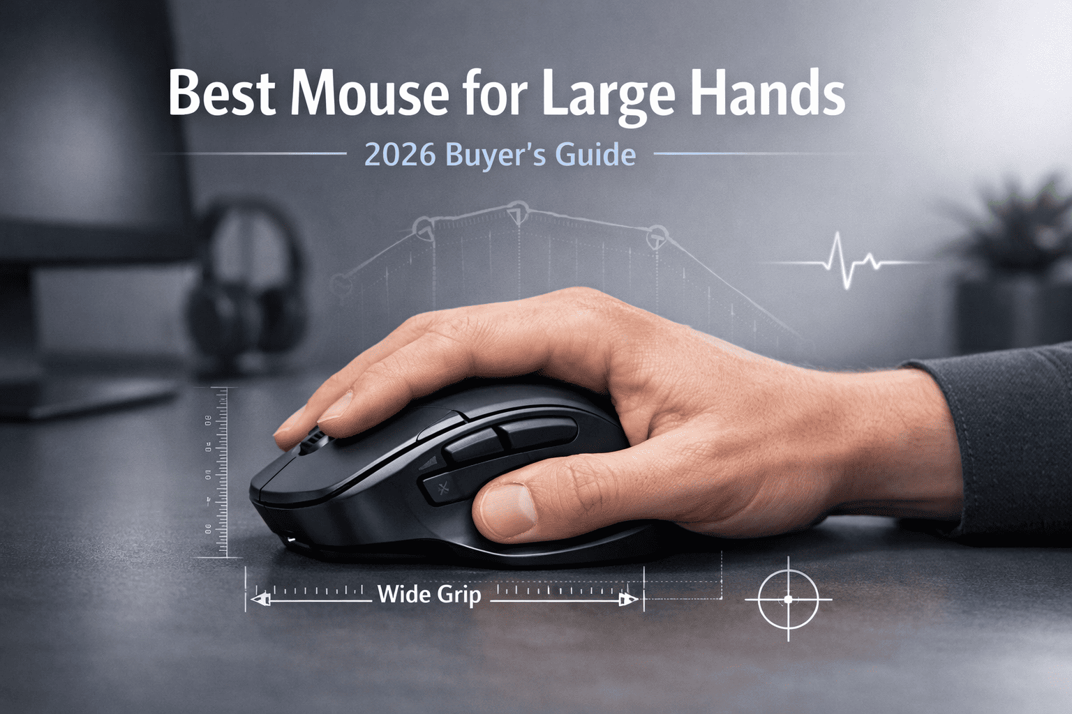 Best Mouse for Large Hands (2026) – Top Picks & Size Guide